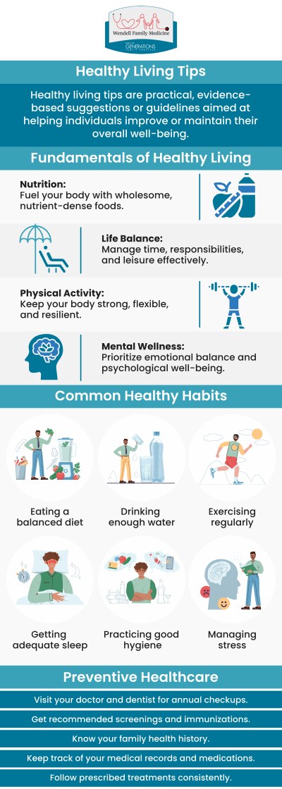 Healthy living encompasses various aspects such as nutrition, exercise, and self-care practices. Let our team of medical professionals at Wendell Family Medicine help keep your health in check. Our team of professionals are committed to your health and well-being, so book your next appointment now! Contact us today for more information or book an appointment online for more information. We are conveniently located at 2839 Wendell Blvd Suite 100, Wendell, NC 27591.